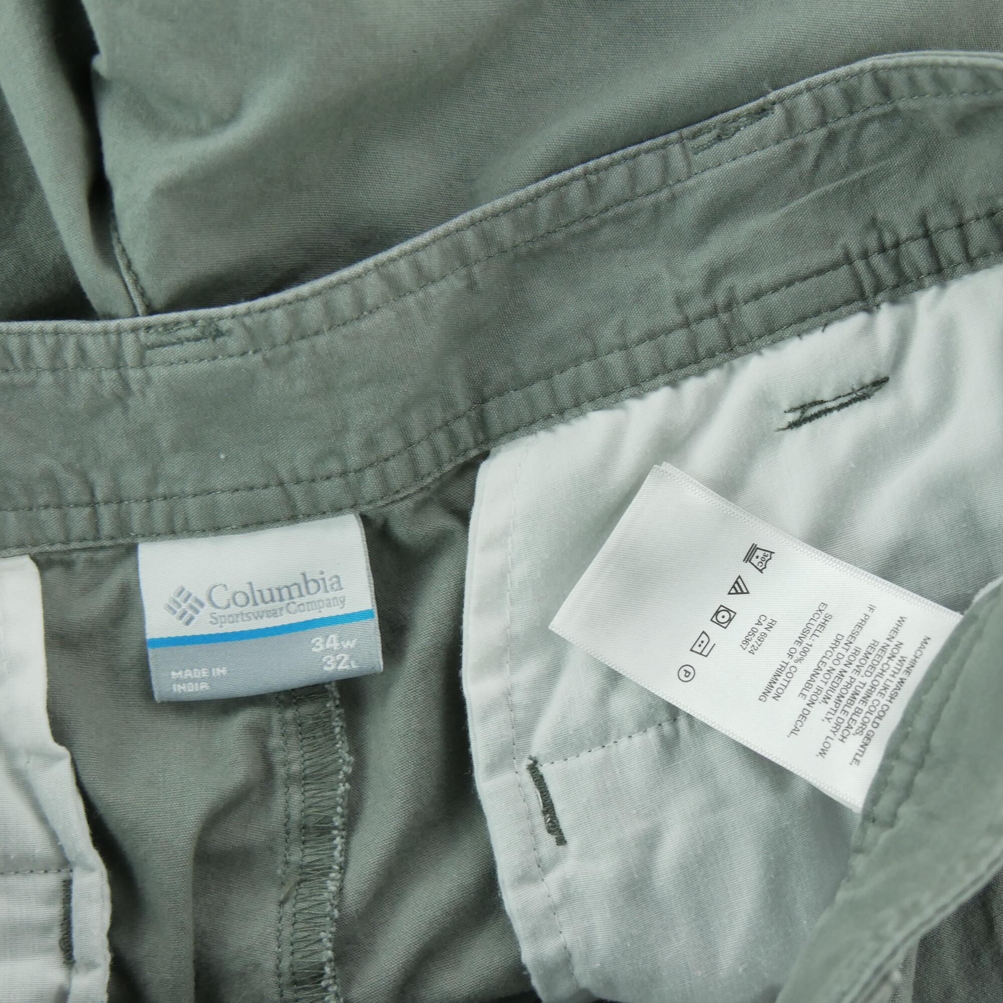 Seconde vie - Bermuda Homme  34W/32L Gris - Très bon état 6/6