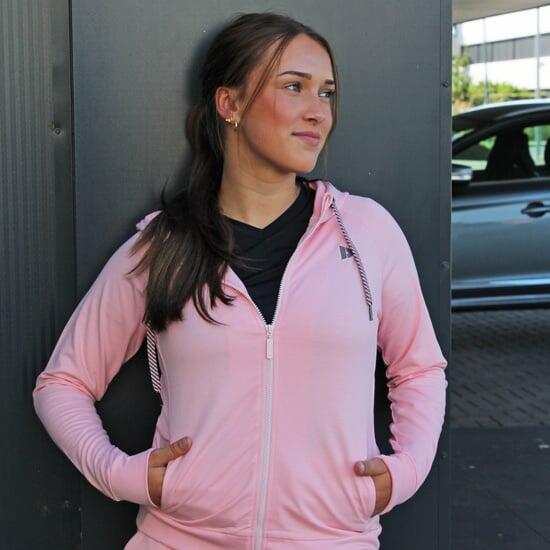 2er-Pack Damen-Multisport-Stretchweste mit Kapuze 2/5