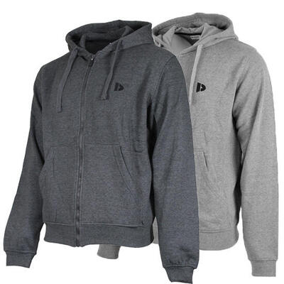 2-pack bruce multisport vest met rits en capuchon voor heren