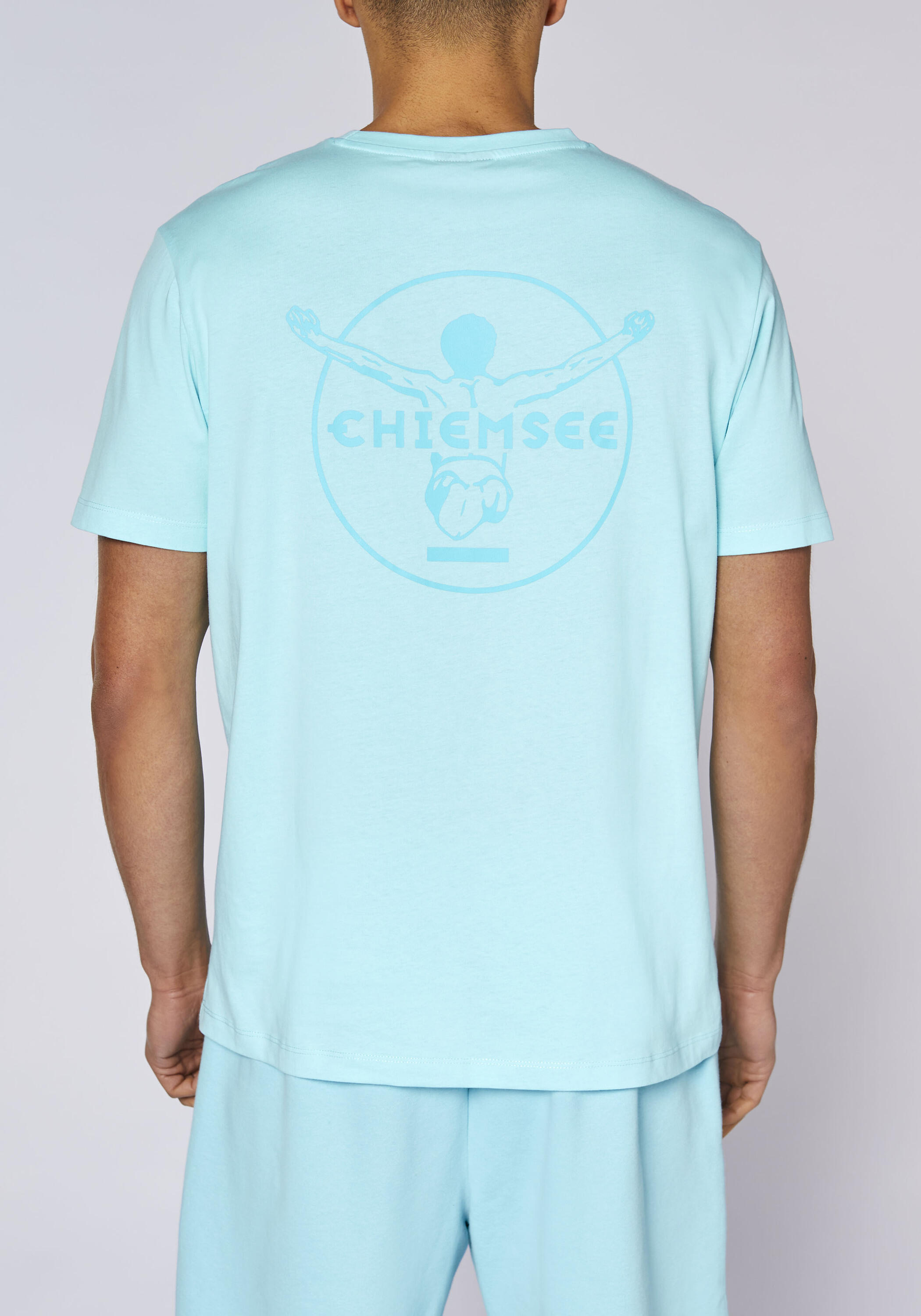 T-Shirt mit tonalem Logoprint 7/7