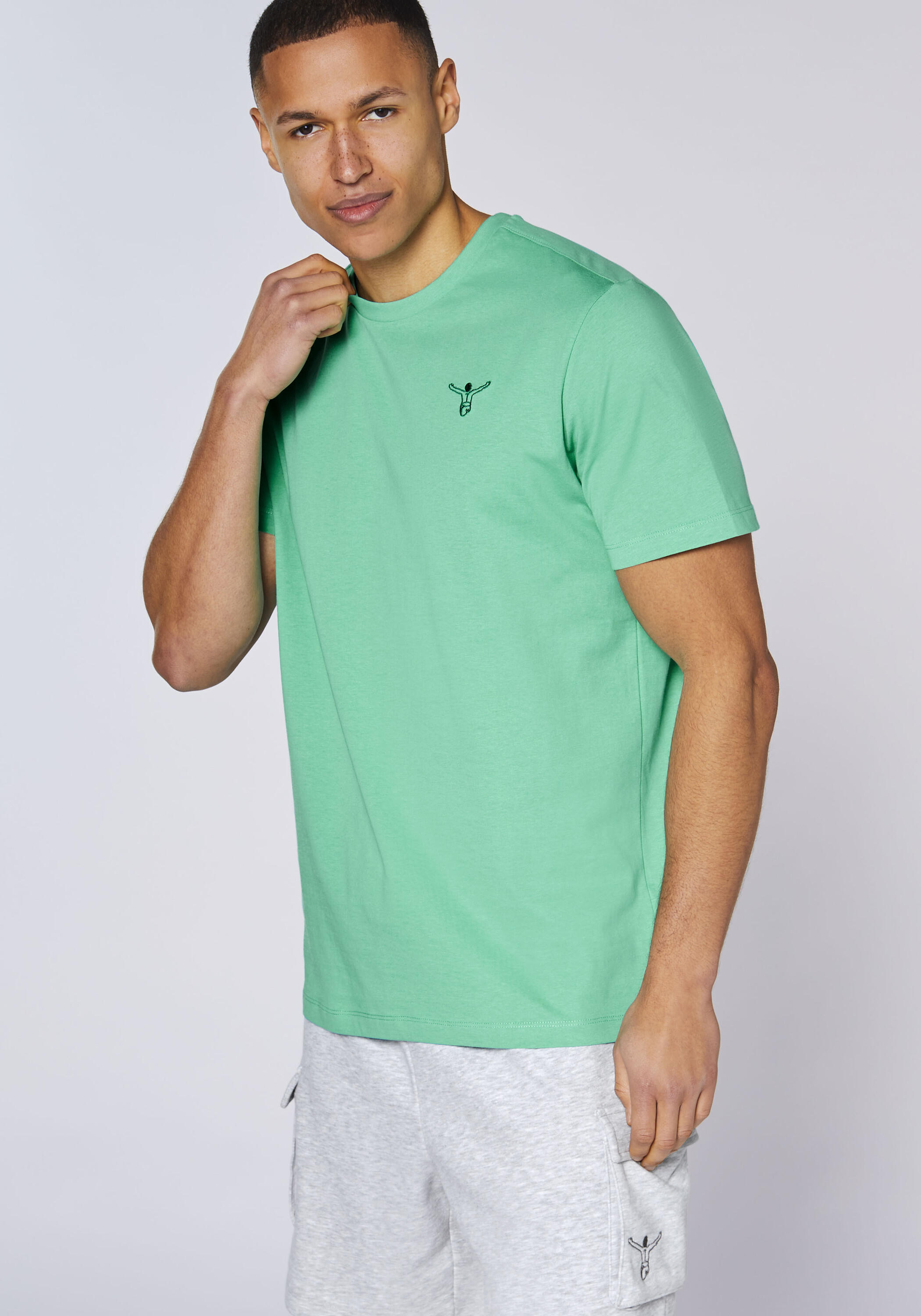 T-Shirt mit tonalem Logoprint 6/7
