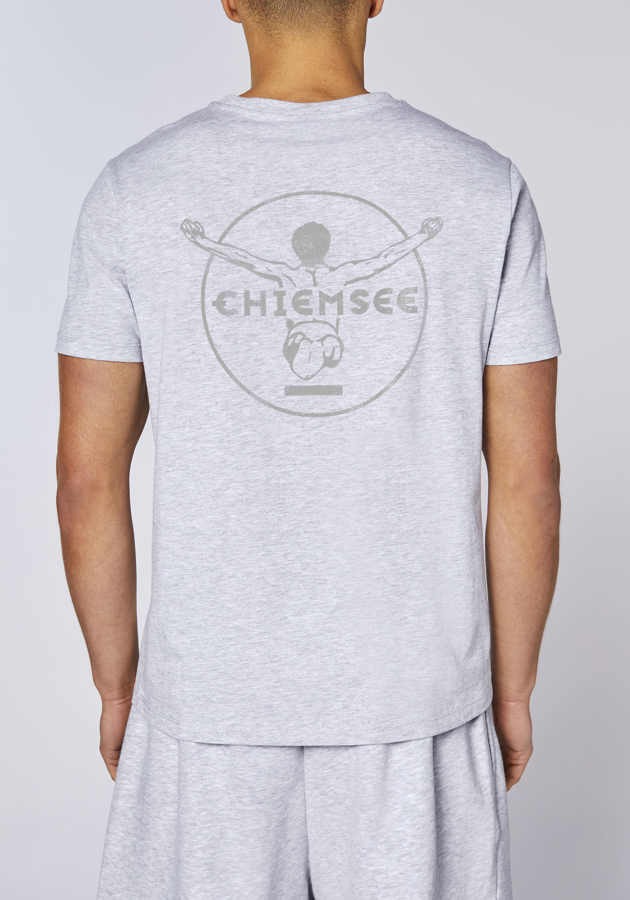 T-Shirt mit tonalem Logoprint 7/7