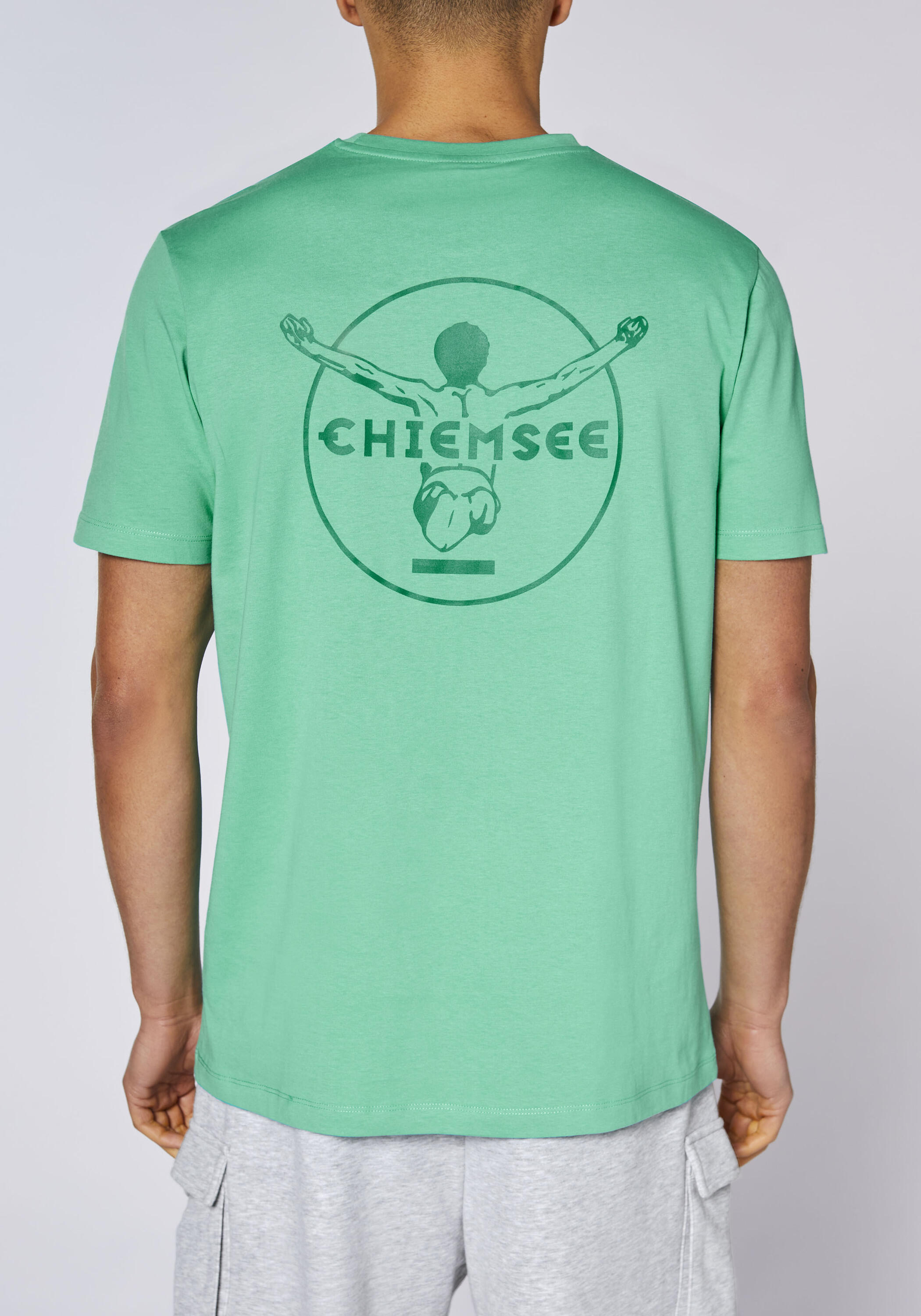 T-Shirt mit tonalem Logoprint 7/7