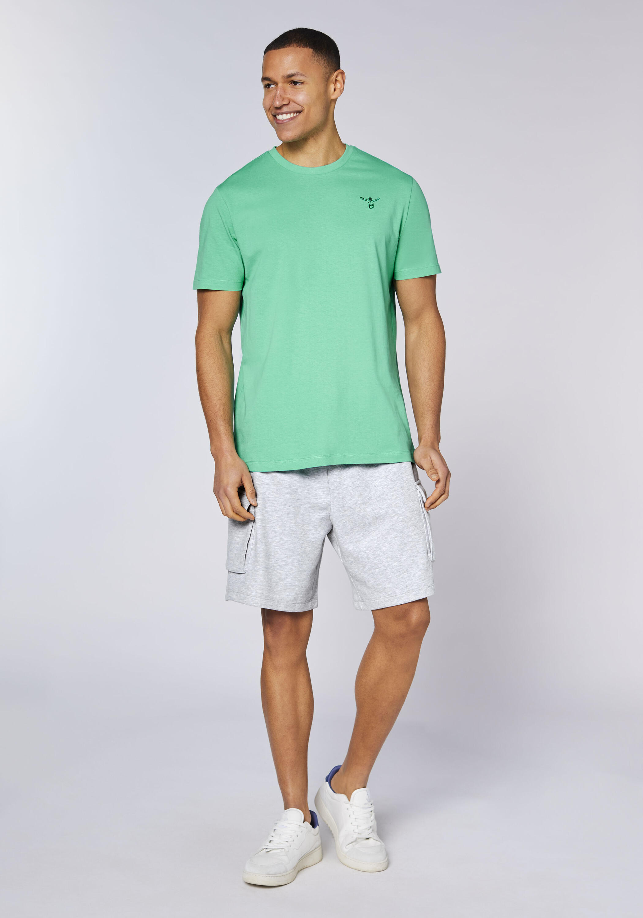 T-Shirt mit tonalem Logoprint 5/7