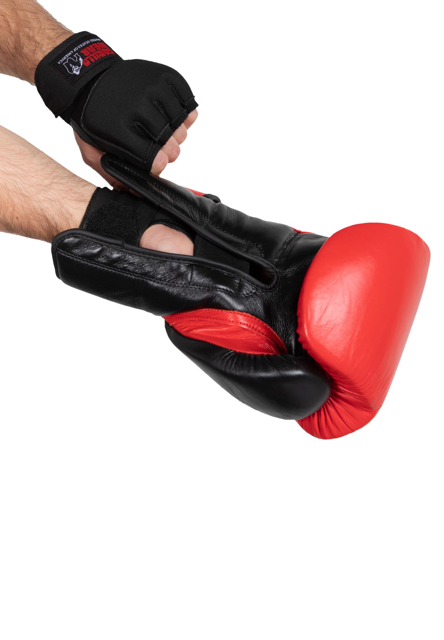 Gel Glove Wraps - Zwart/Wit 6/6
