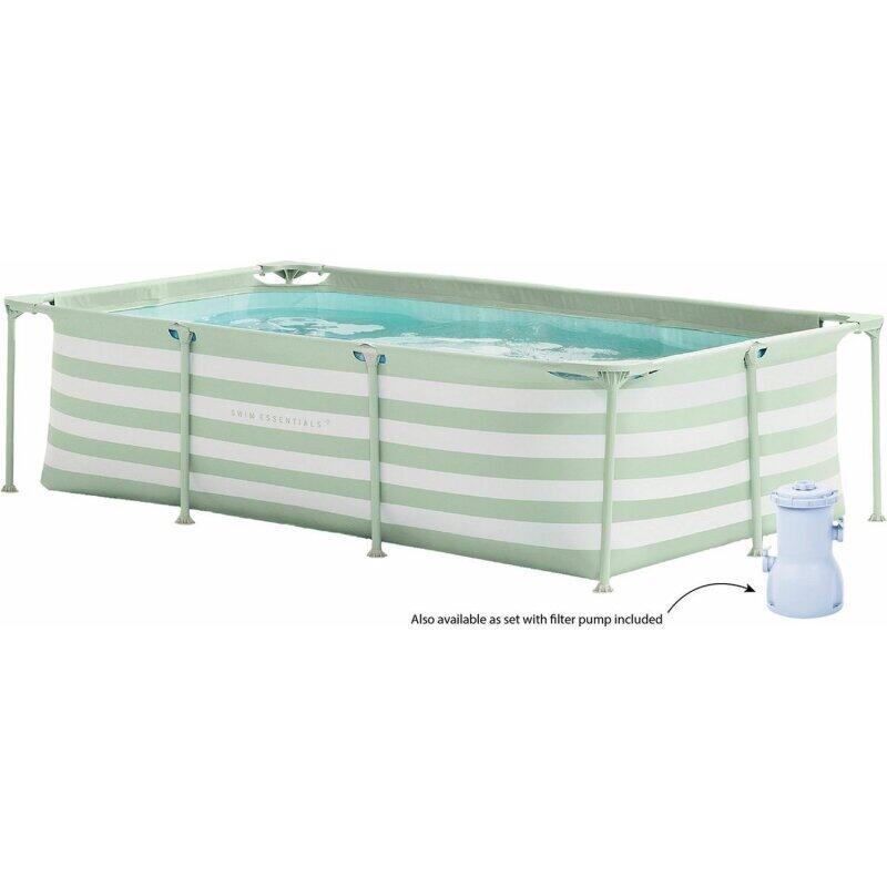 Swim Essentials Rahmenpool grün/weiß, 260 x 160 x 65 cm 2/3