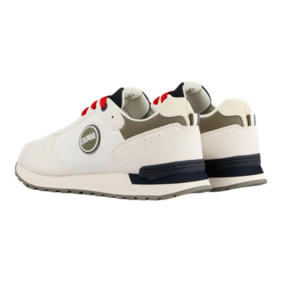 Baskets Femme Baskets Colmar TRAVIS AUTHENTIC Blanc Colmar 5/5