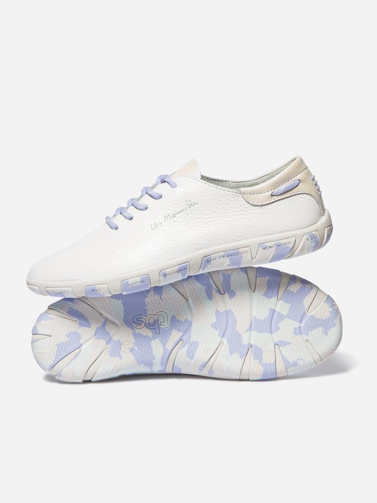 Baskets femme JAZARU Blanc Iridescent Camo 2/5