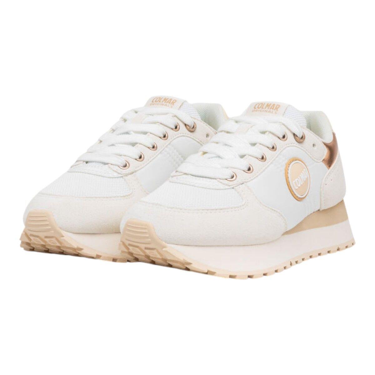 Baskets Femme Baskets Colmar TRAVIS AUTHENTIC Beige Colmar 2/5