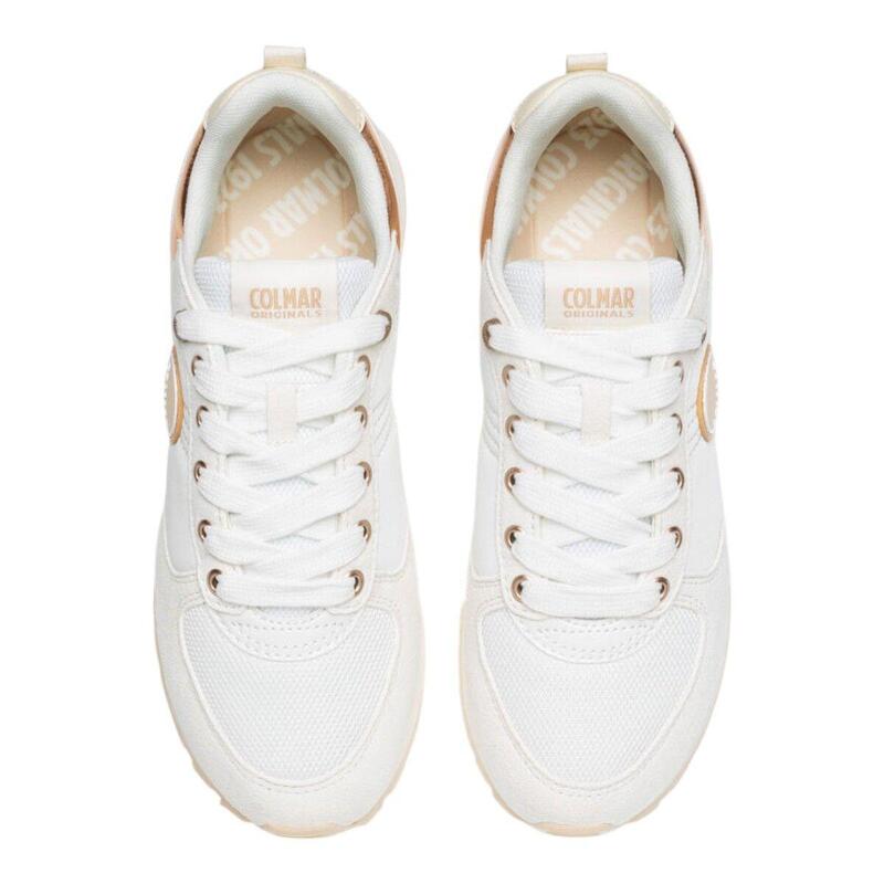 Baskets Femme Baskets Colmar TRAVIS AUTHENTIC Beige Colmar