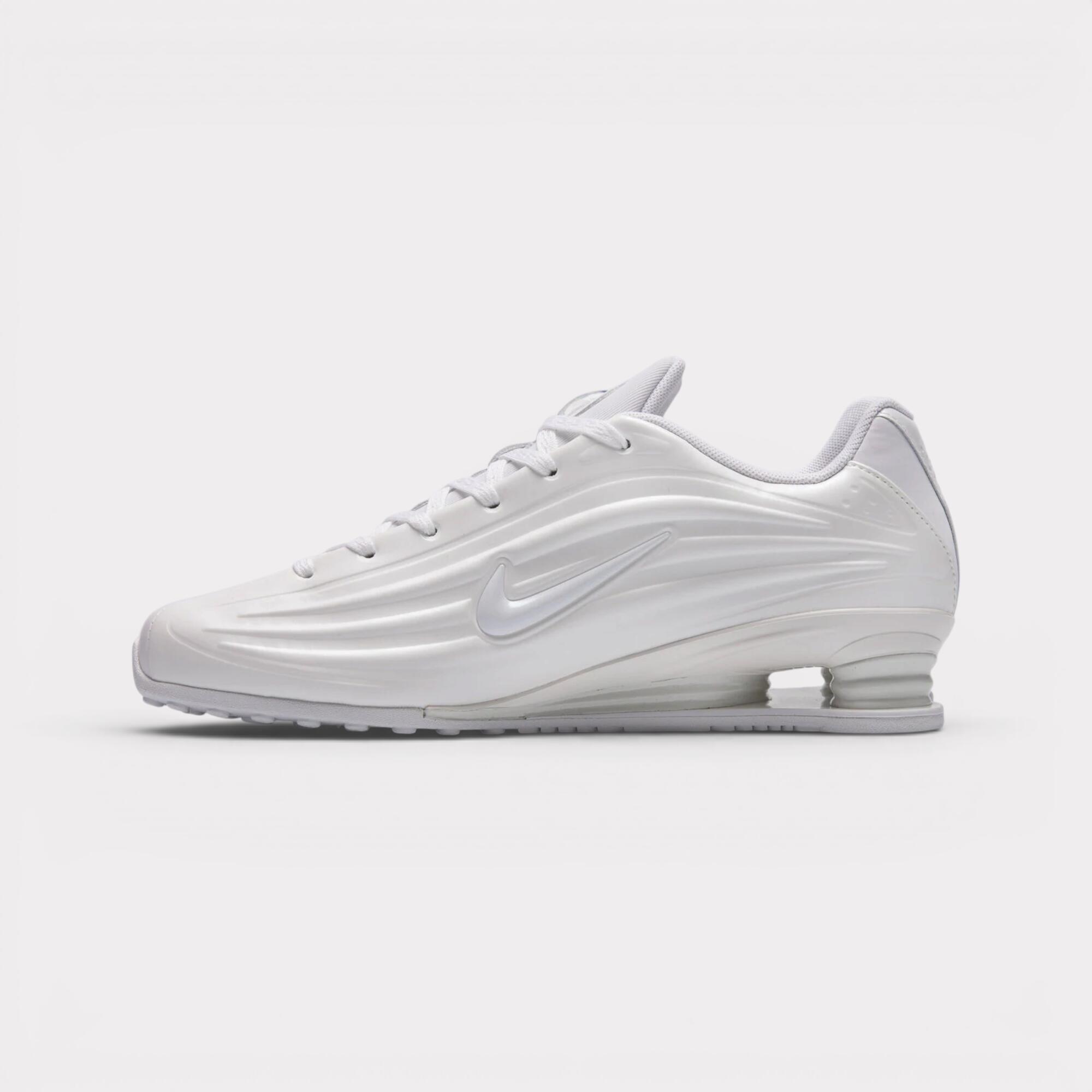 Nike WMNS Shox Z White Metallic Silver 3/6
