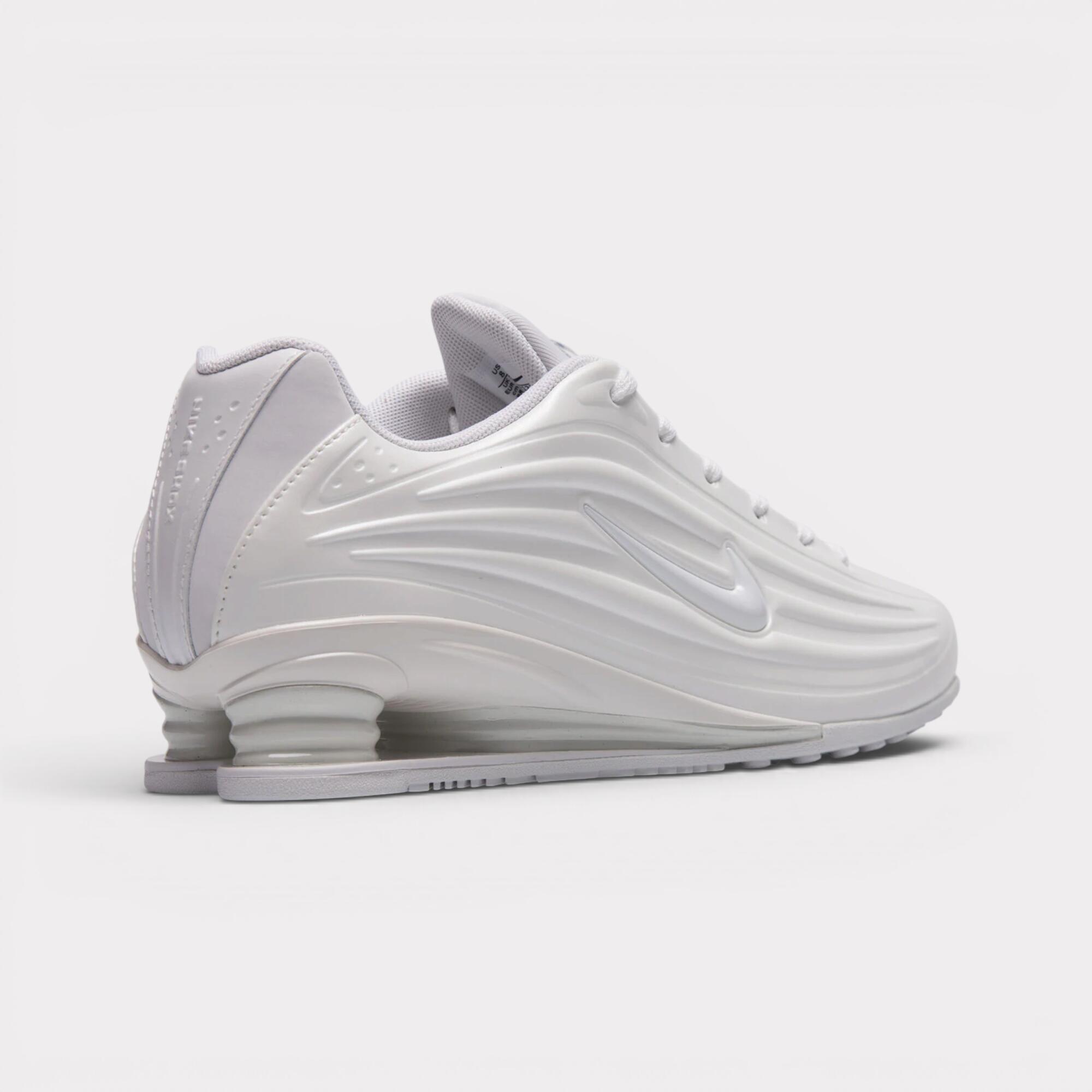 Nike WMNS Shox Z White Metallic Silver 4/6