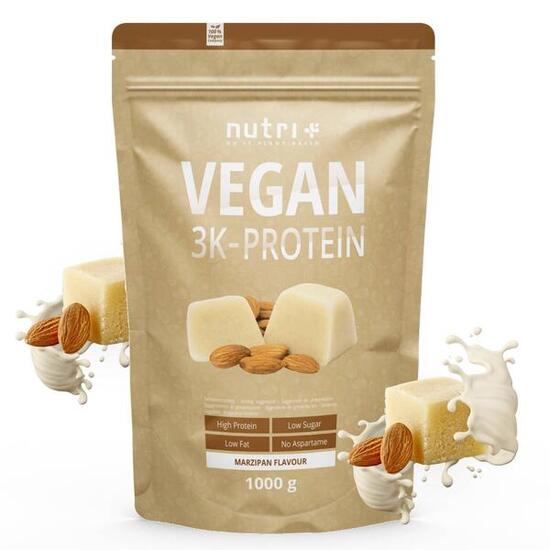 Unisex - Fitness - Proteinpulver vegan 83% - Marzipan