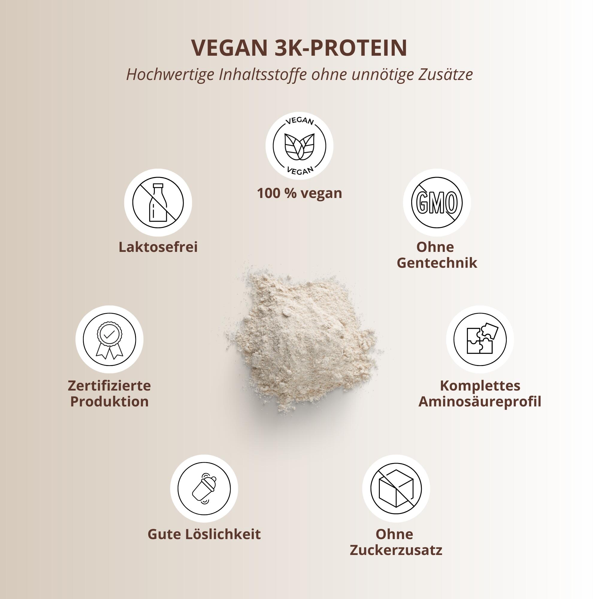 Proteinpulver 3K Coconut-Almond - 1000g 4/5