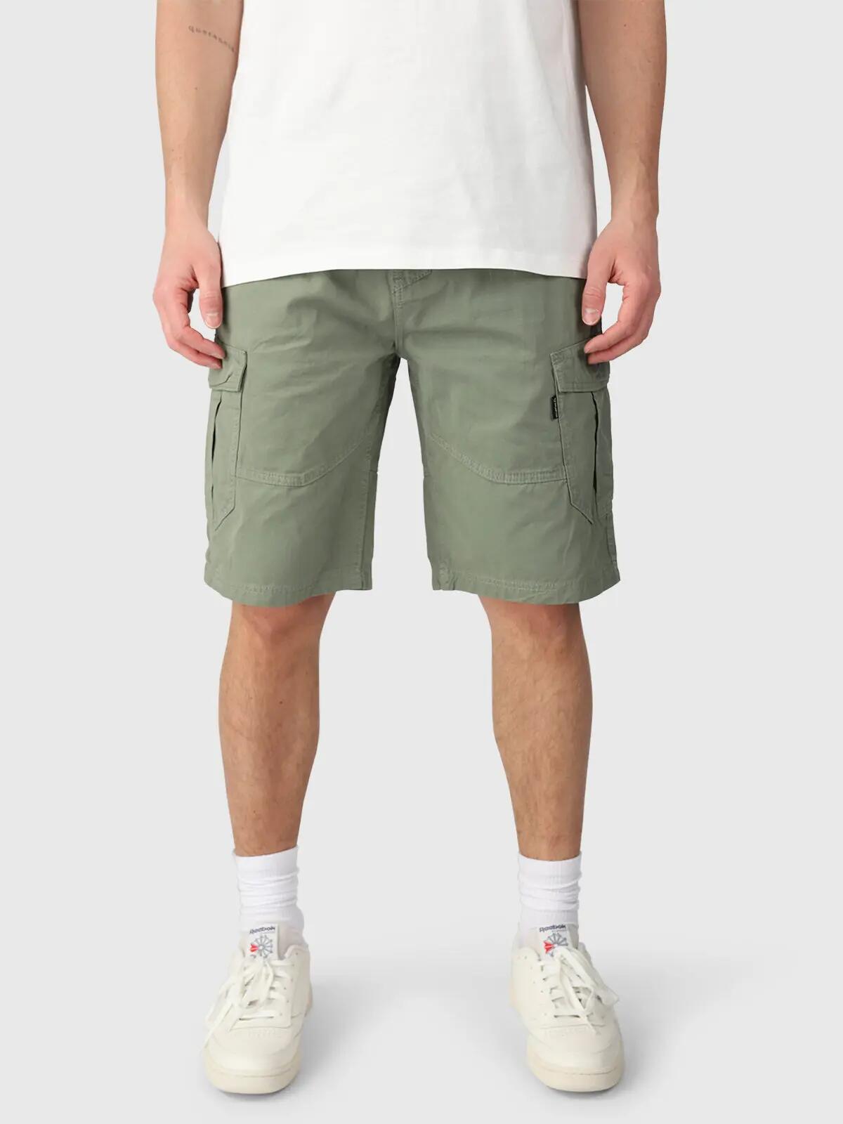 Caldo-N Heren Walkshorts Hiking Men's Shorts Summer Basic Vintage Green 3/4