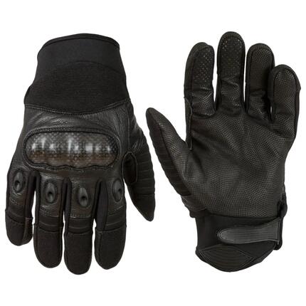 HANDSCHUHE Taktische Handschuhe - L - Schwarz