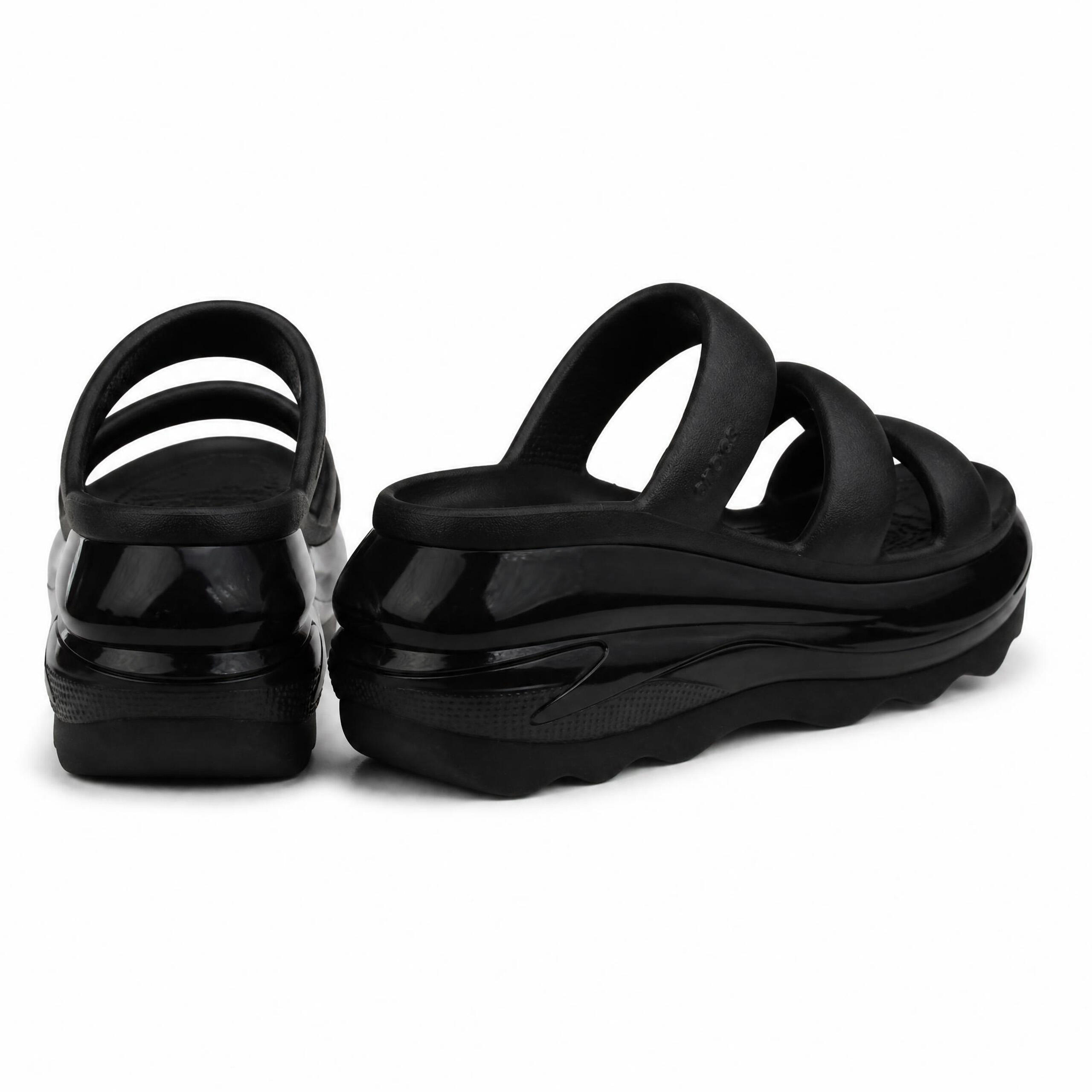 Klapki  damskie platformy Crocs MEGA CRUSH TRIPLE 3/5