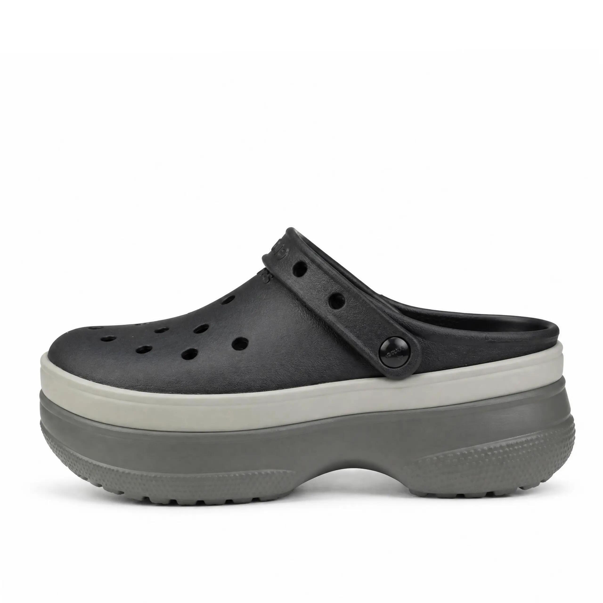 Klapki damskie sportowe platformy Crocs CLASSIC STACKED CLOG 2/6