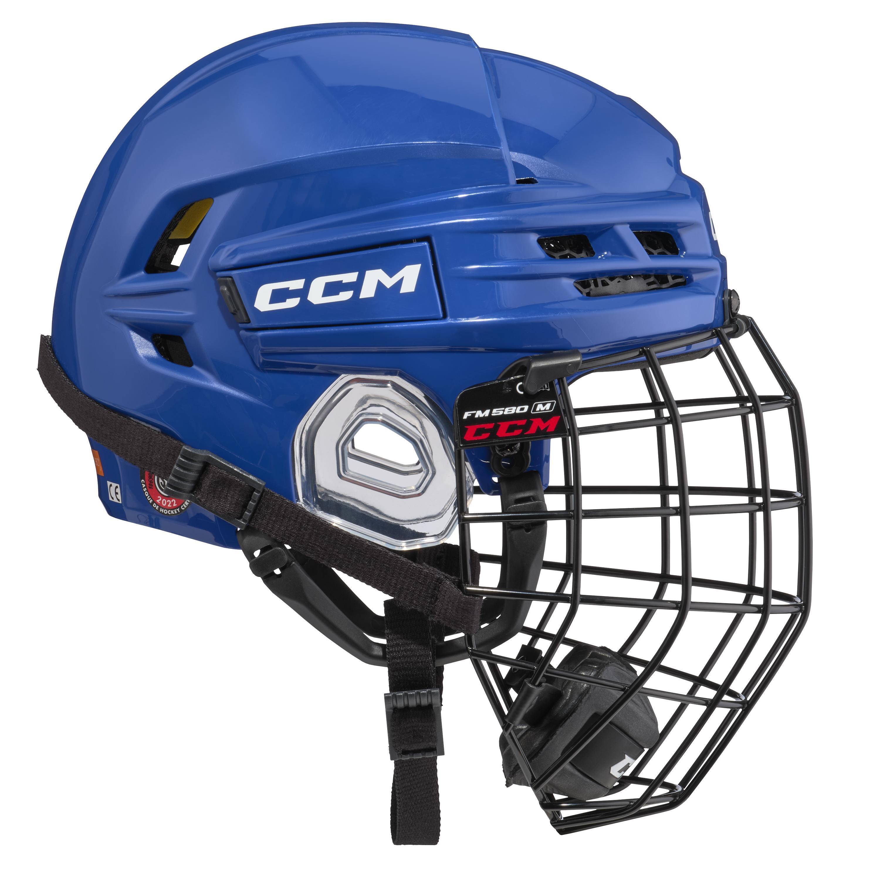 Capacete de Hóquei CCM Tacks 720 Combo Senior 3/6