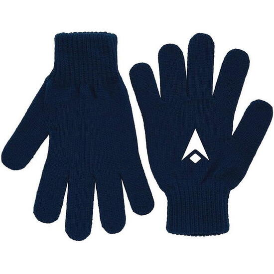 Gants de joueur Macron Iceberg - Marine, 100% acrylique, L