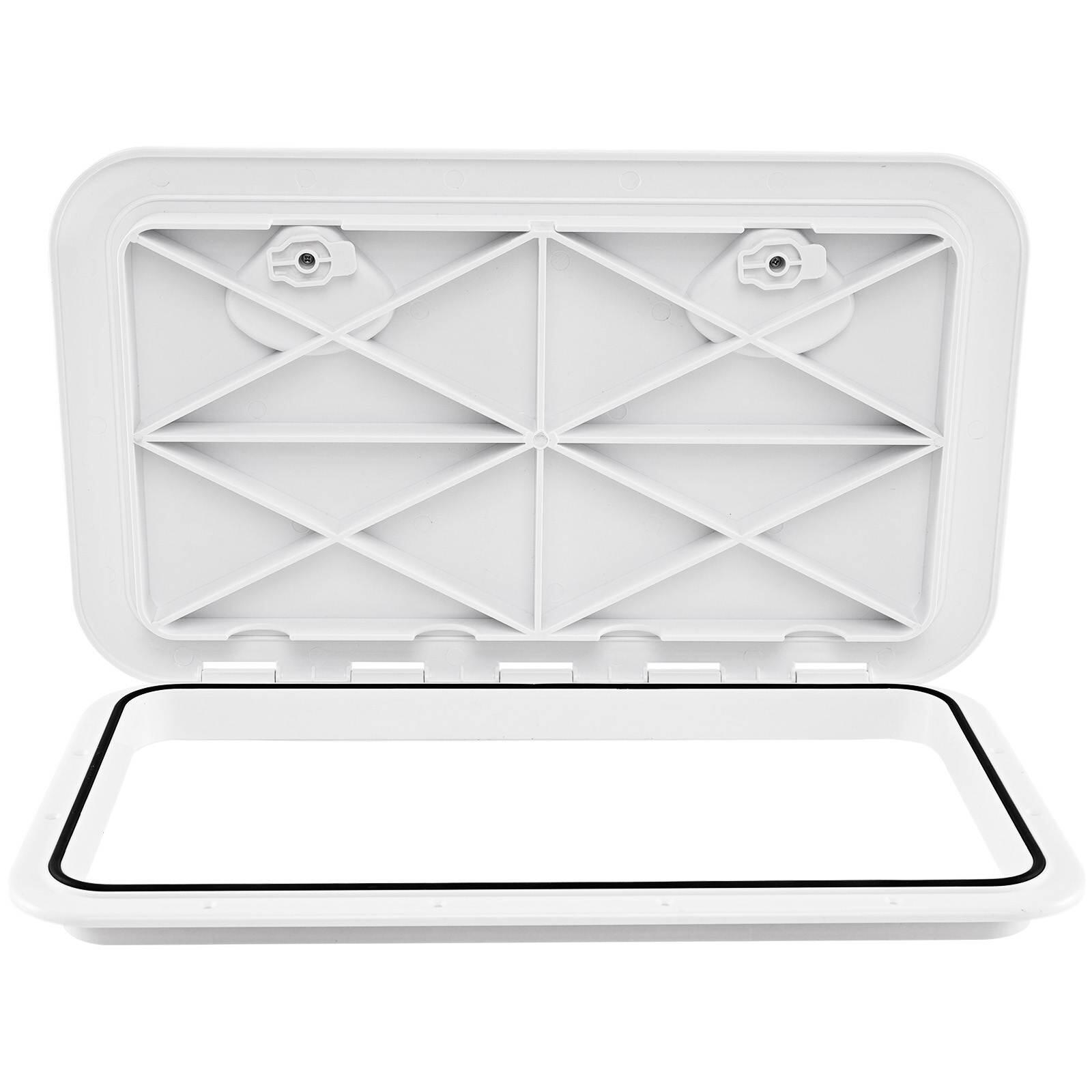 60.5x35.5cm Marine Deck Hatch Cover Non-Slip White