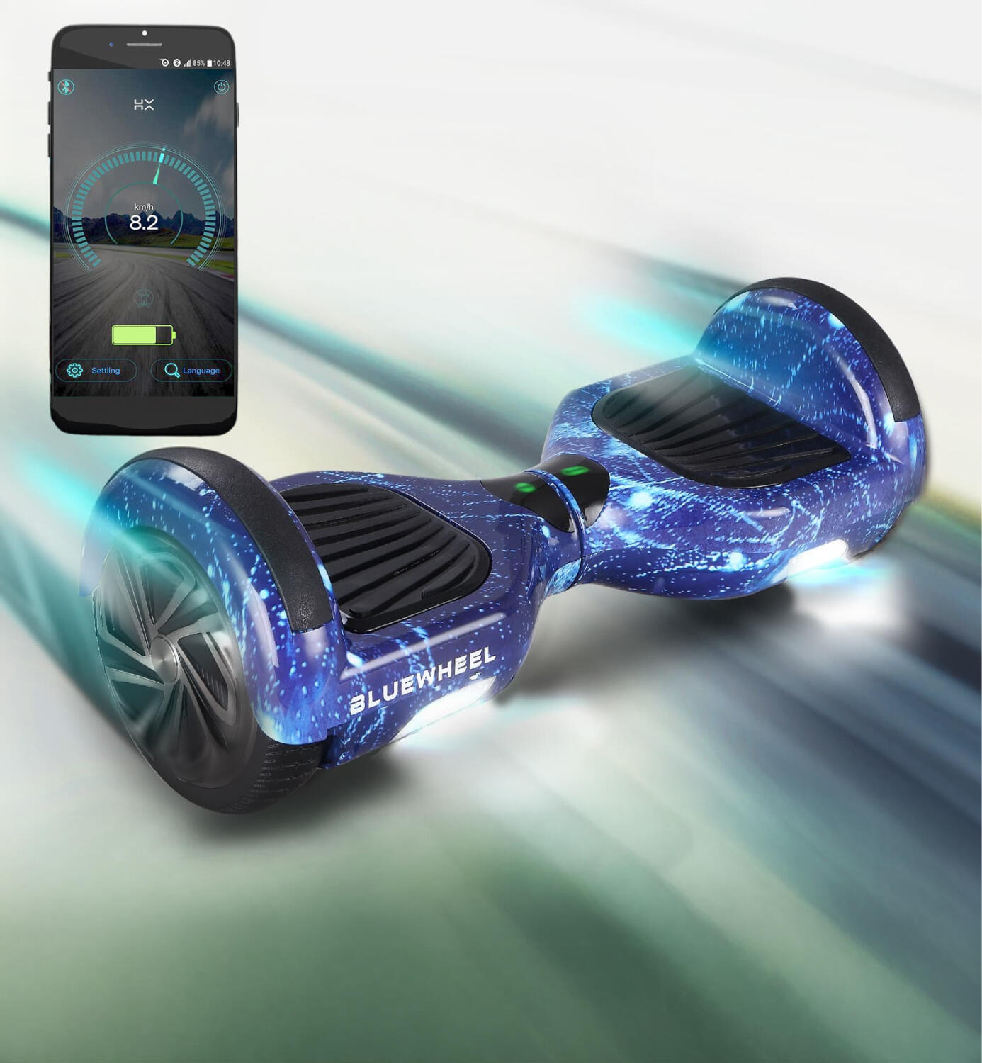 Hoverboard Bluewheel HX310s_BS 6,5", app, Bluetooth, 15 km/h 2/8