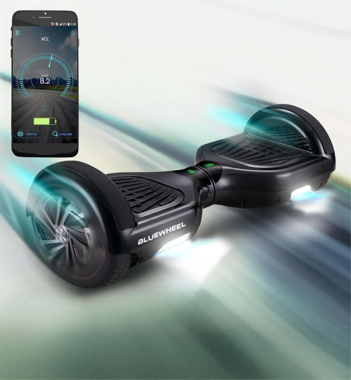 Hoverboard Bluewheel HX310s_BL 6,5", app, Bluetooth, 15 km/h 7/8