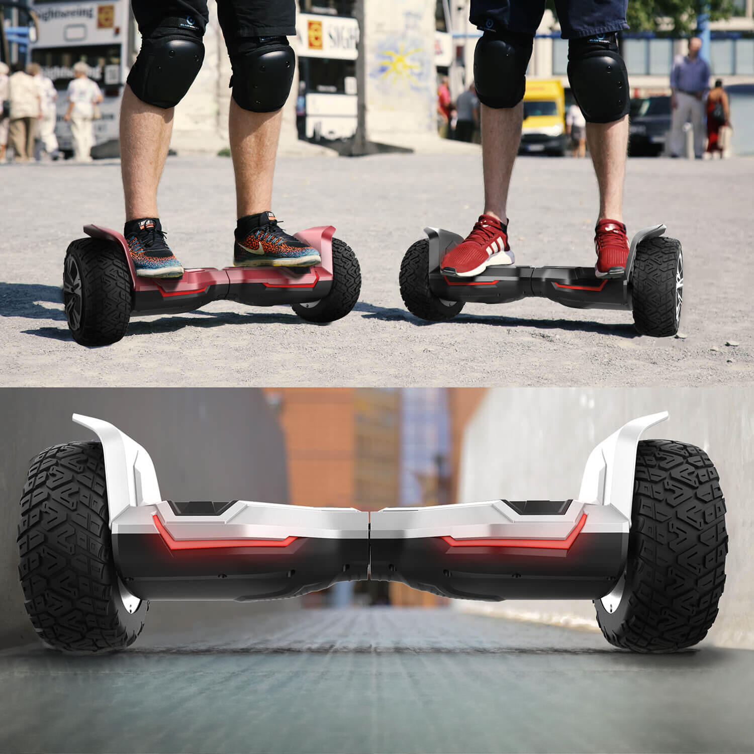 Bluewheel HX510 Hoverboard 8,5", App, Offroad, 15 km/h, LED 3/8