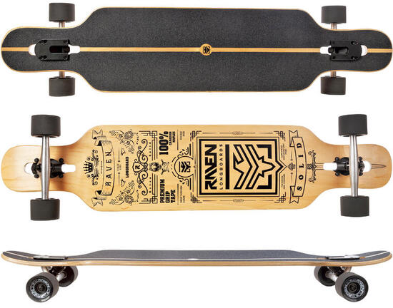 Longboard Raven Solid