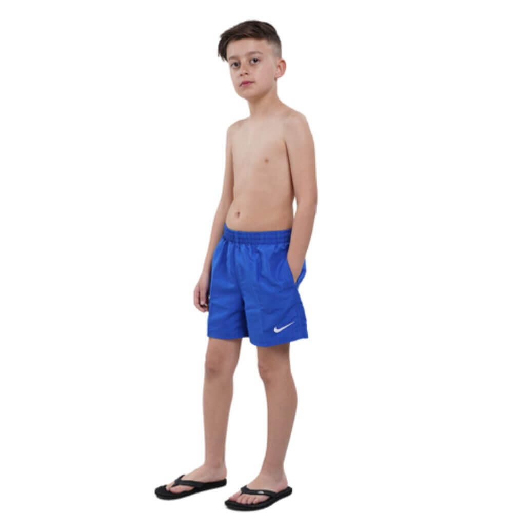 Short de bain garçon Nike Essential Lap 4" Volley Game Royal 3/5
