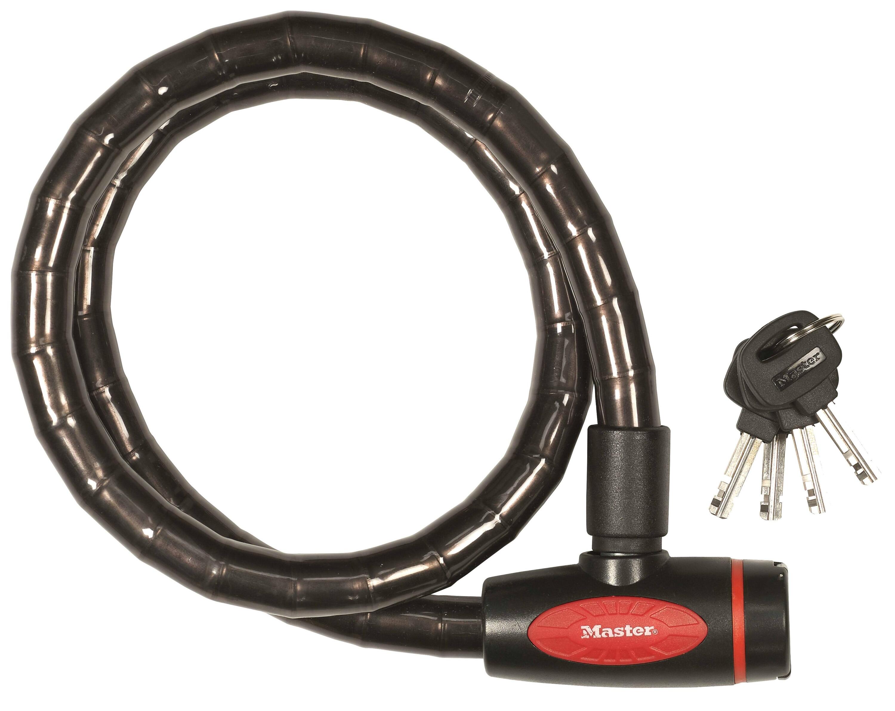 Fietskabelslot Sleutel 1 m kabel Buiten 2/2