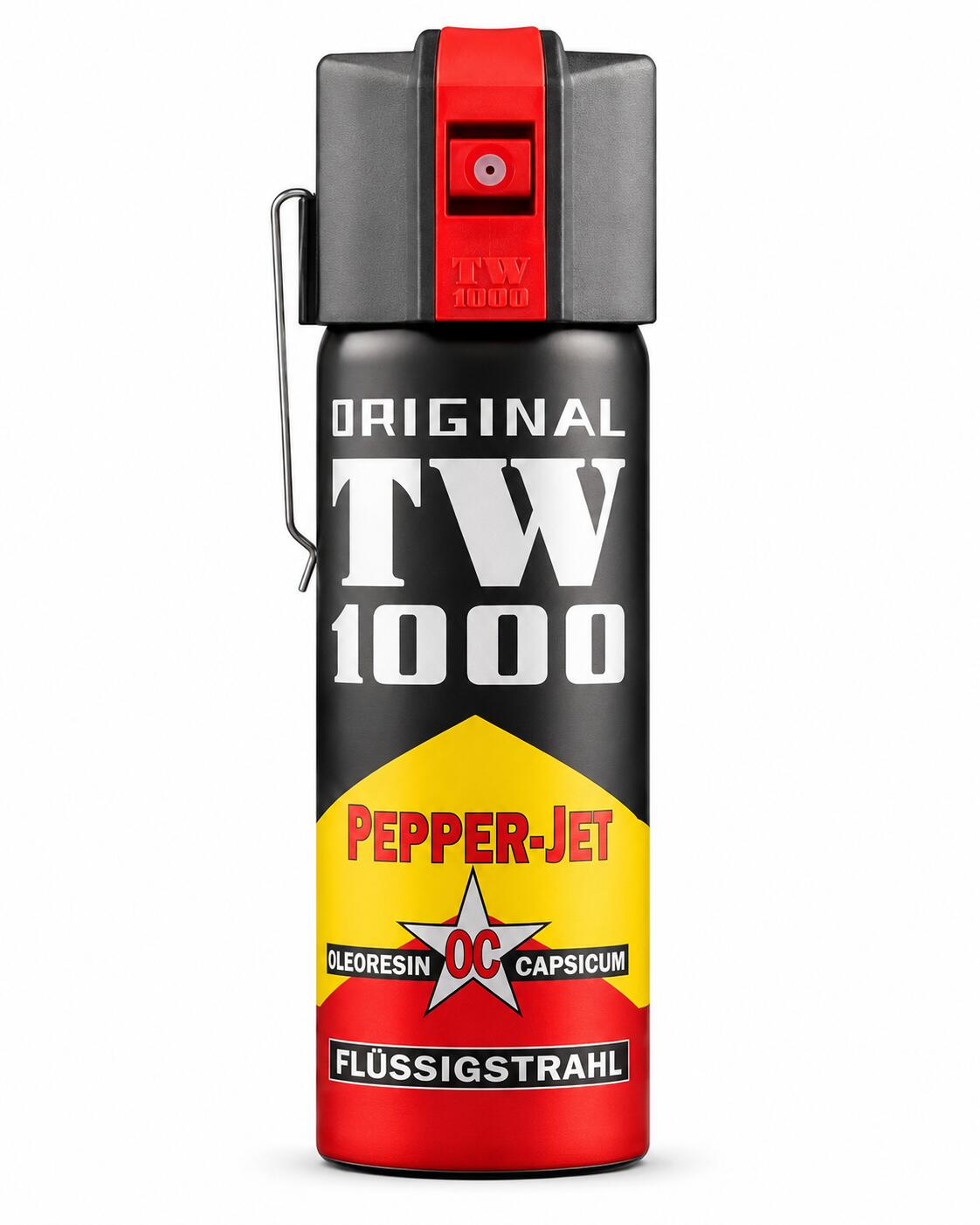 Spray cu piper pentru autoaparare cu sistem de prindere , Jet Classic, 63 ml