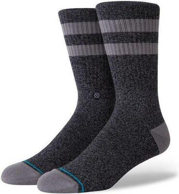 Stance joven crew socks black grey
