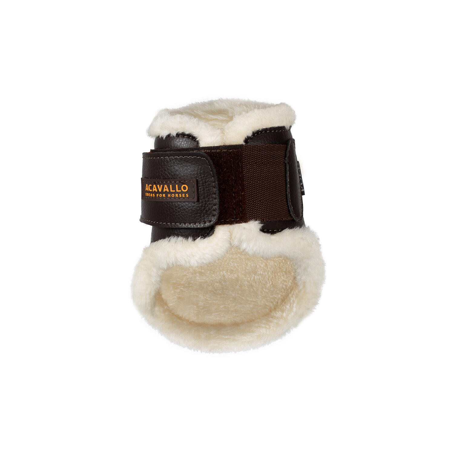 Paranocche salto montone sintético com fecho em velcro 3/7