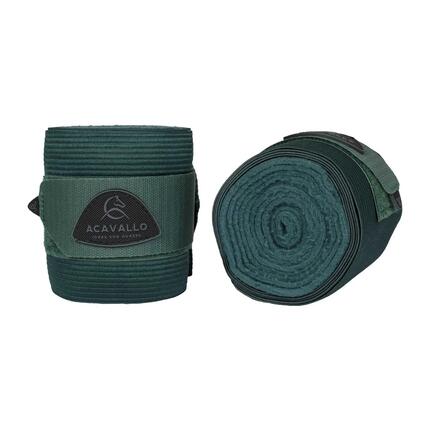 Bandes de polo pour cheval avec élastique Acavallo (x2)