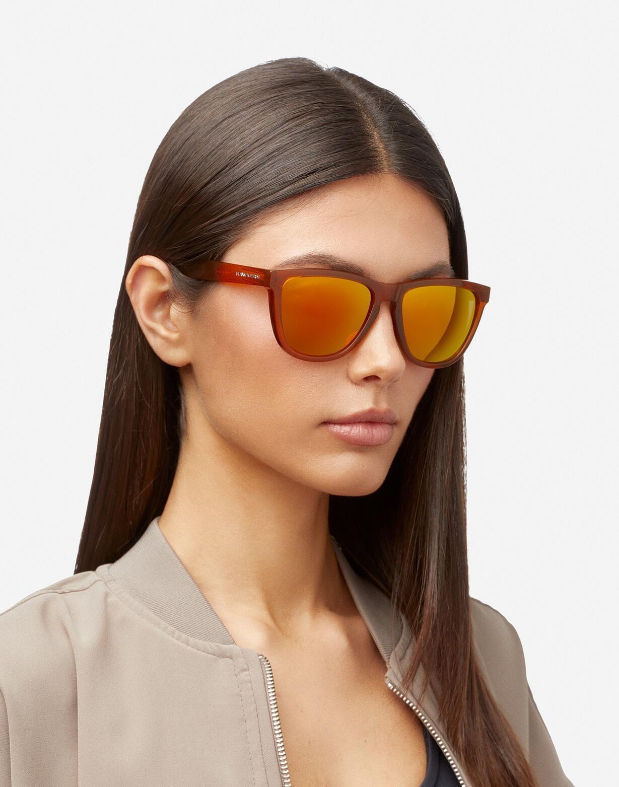 HAWKERS Lunettes de soleil pour homme et femme CARAMEL DAY POLARIZED ONE RAW 5/6