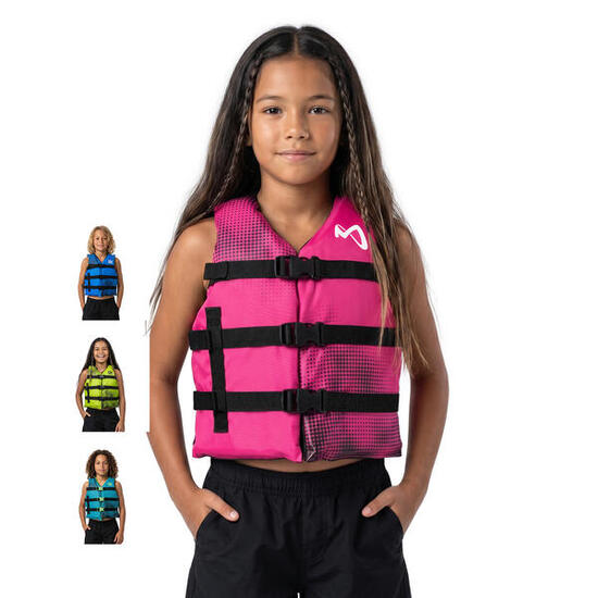 Gilet de Natation Enfant Sportsman Junior 50N Tailles 30-40 kg SUP Piscine