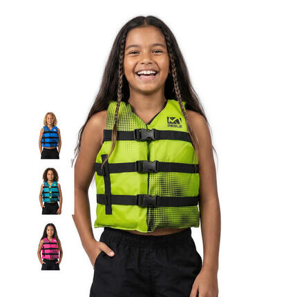 Gilet de Natation Enfant Sportsman Junior 50N Tailles 30-40 kg SUP Piscine