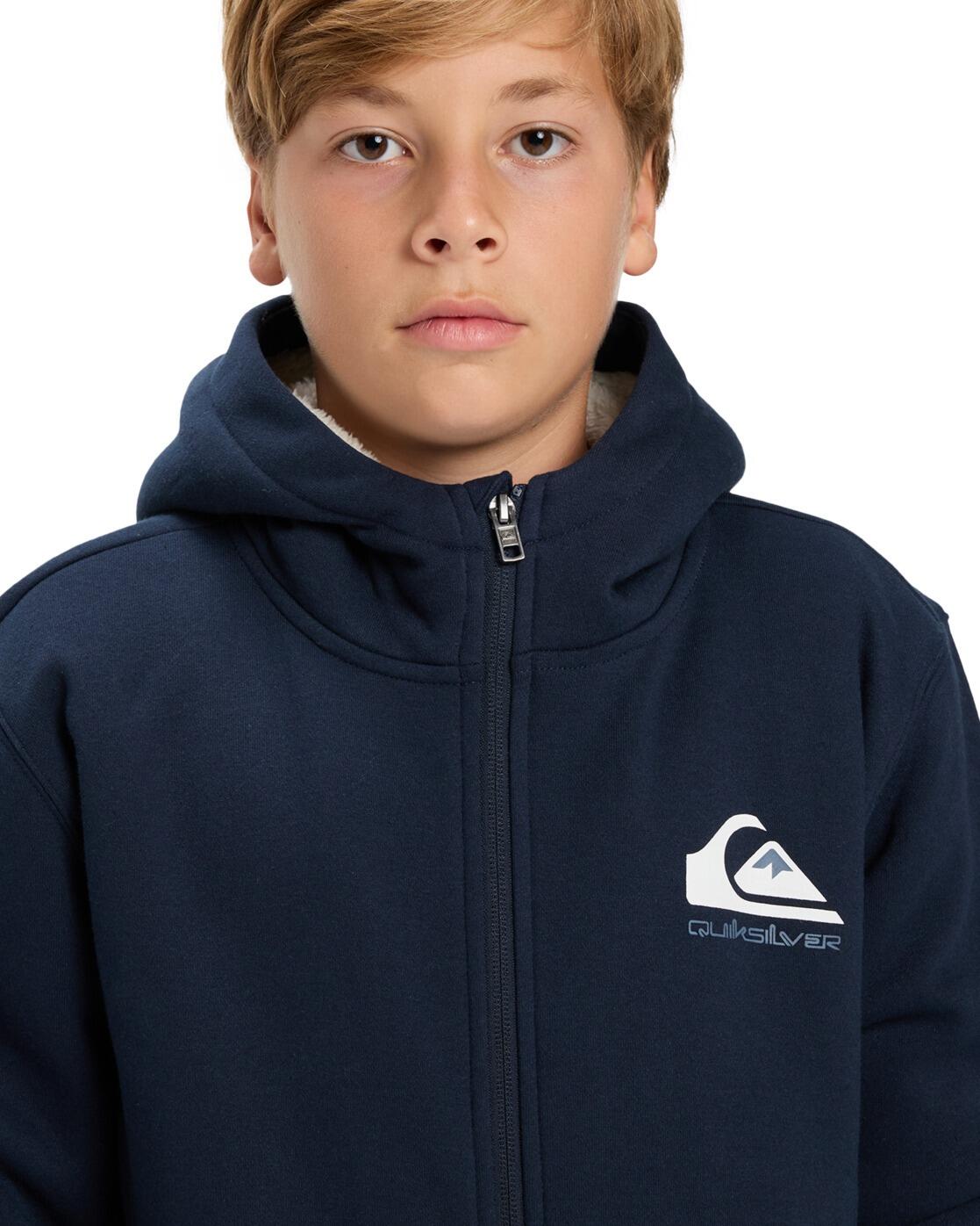 dla Chłopcy FLEECE SHERPA Czarny 3/6