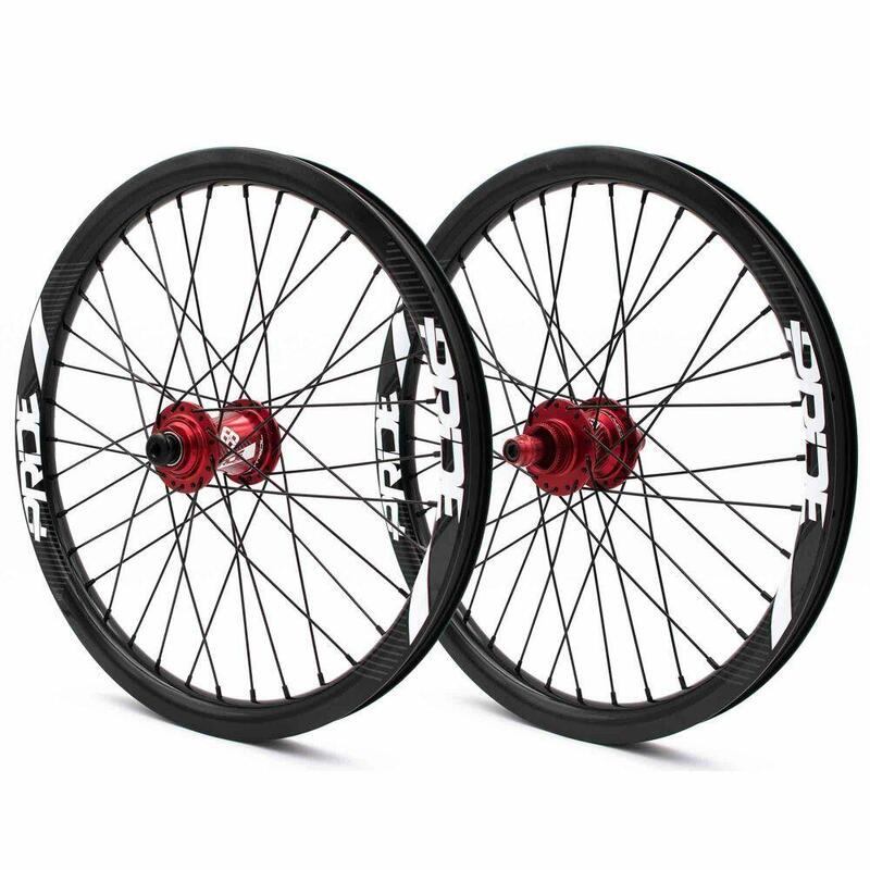 Par de ruedas Pride Racing gravity pro aero 20'' ud gloss disc