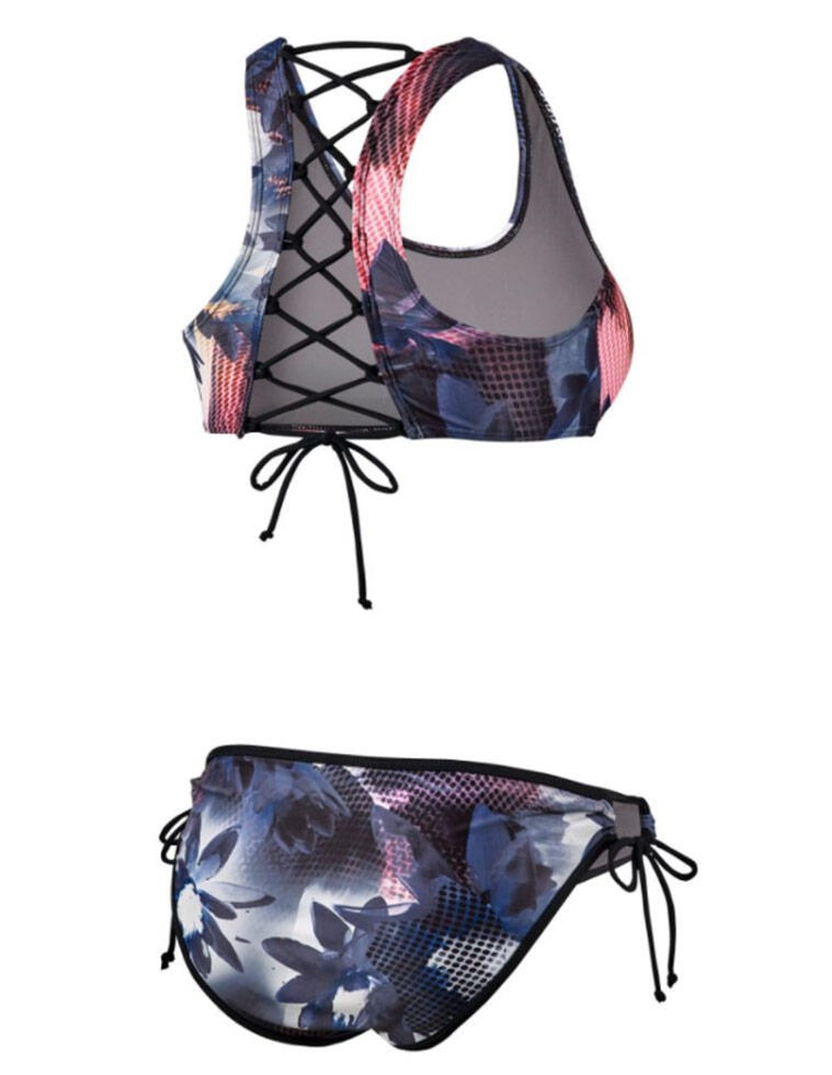 Bikini Beco Regular Fit col rond noir et orange 2/2