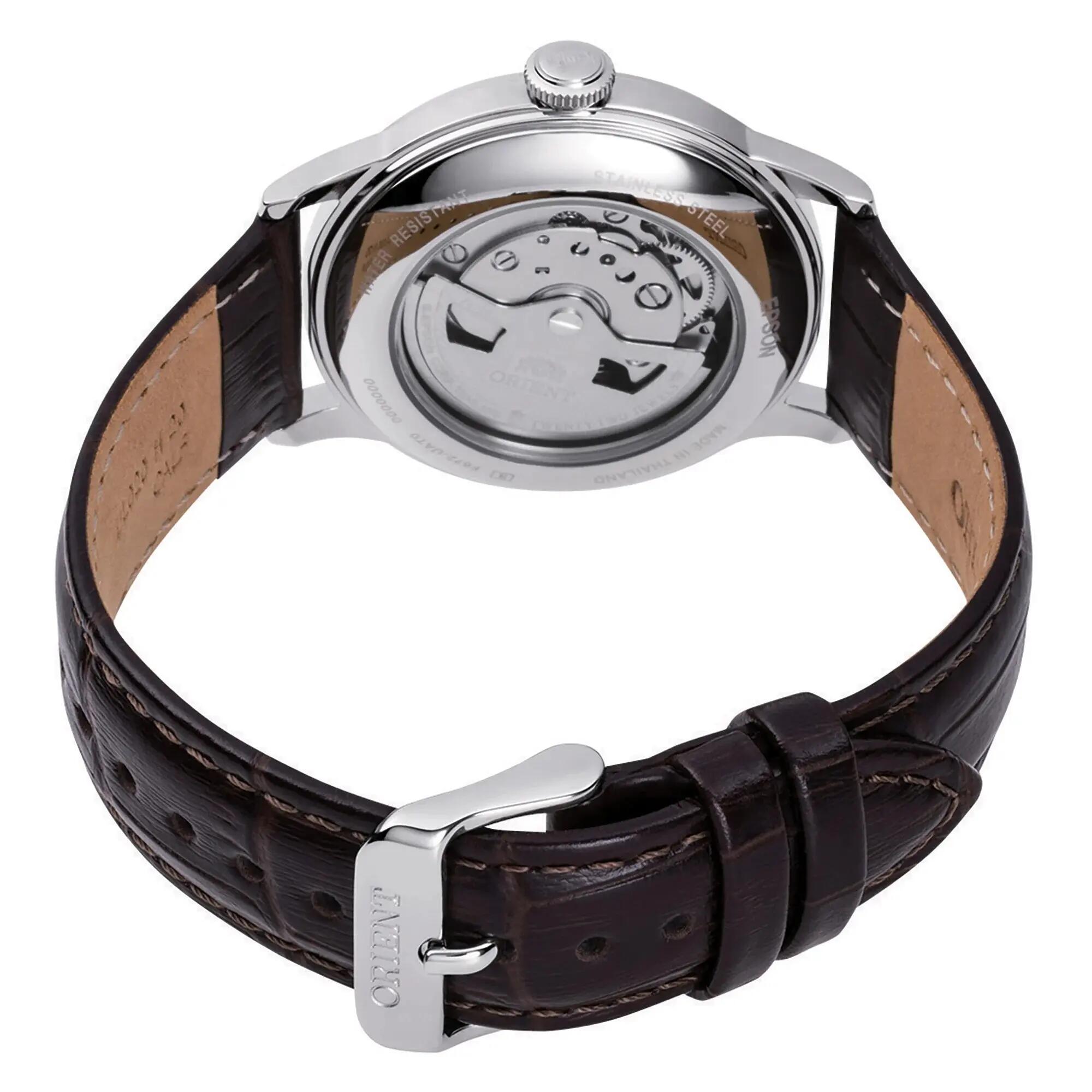 ORIENT Classic Bambino 38 mm RA-AC0M04Y montre homme automatique cuir 2/3