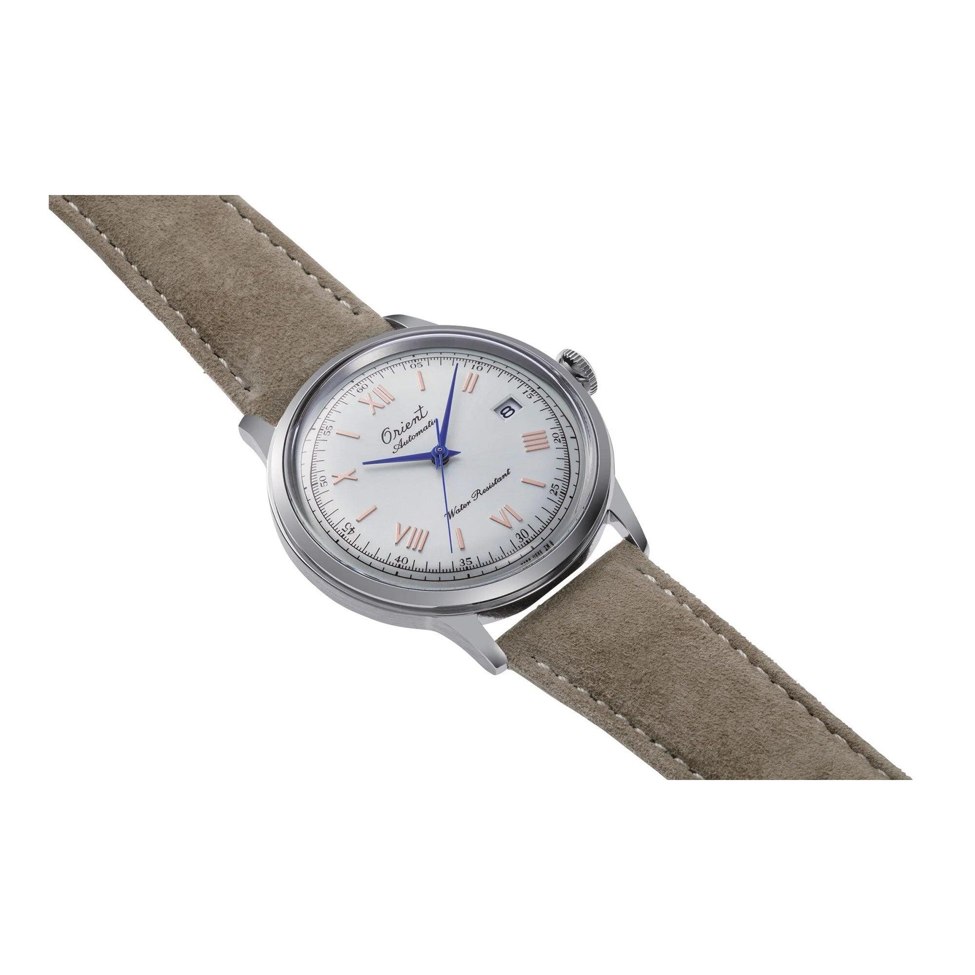 ORIENT Bambino Classic RA-AC0027S montre mécanique bracelet cuir 3/4