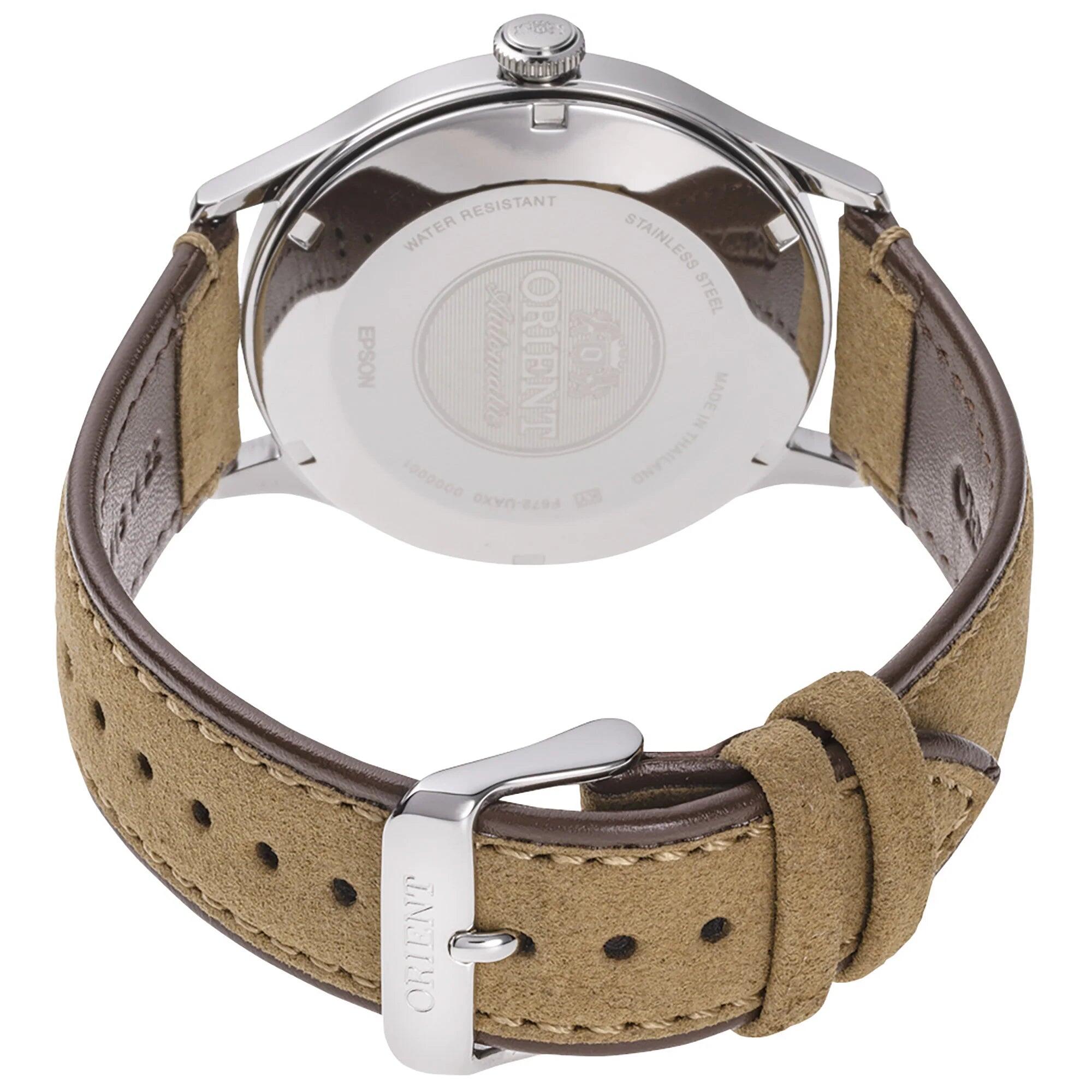 ORIENT Classic Bambino V4 RA-AC0P01E Montre mécanique cuir vert alpin 2/3