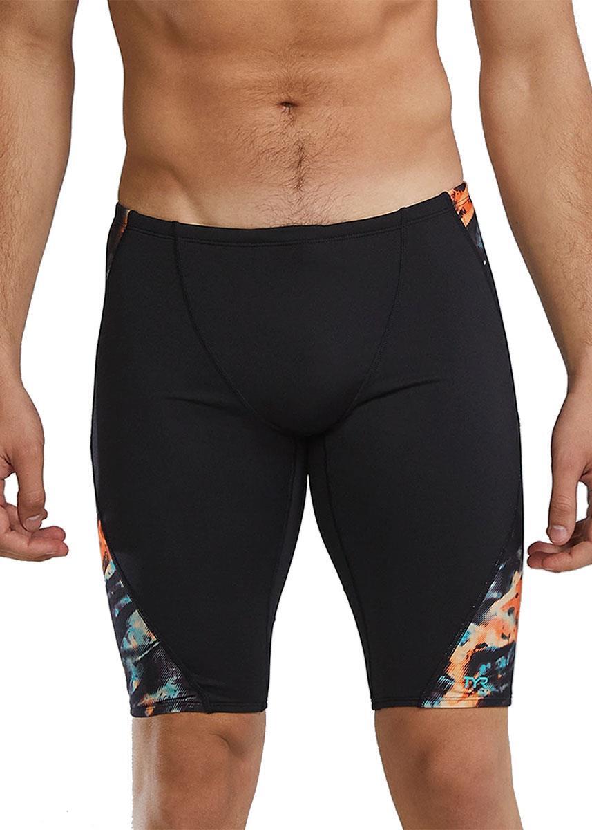 Jammer TYR Durafast Elite Validus Homem - Laranja/Azul-turquesa/Preto UK 36 5/5