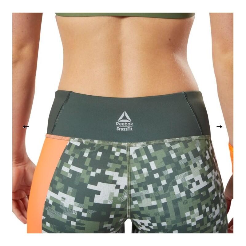 PANTALONE  CROSSFIT DY8415 W LUX LEGGINGS  VERDE 3/5