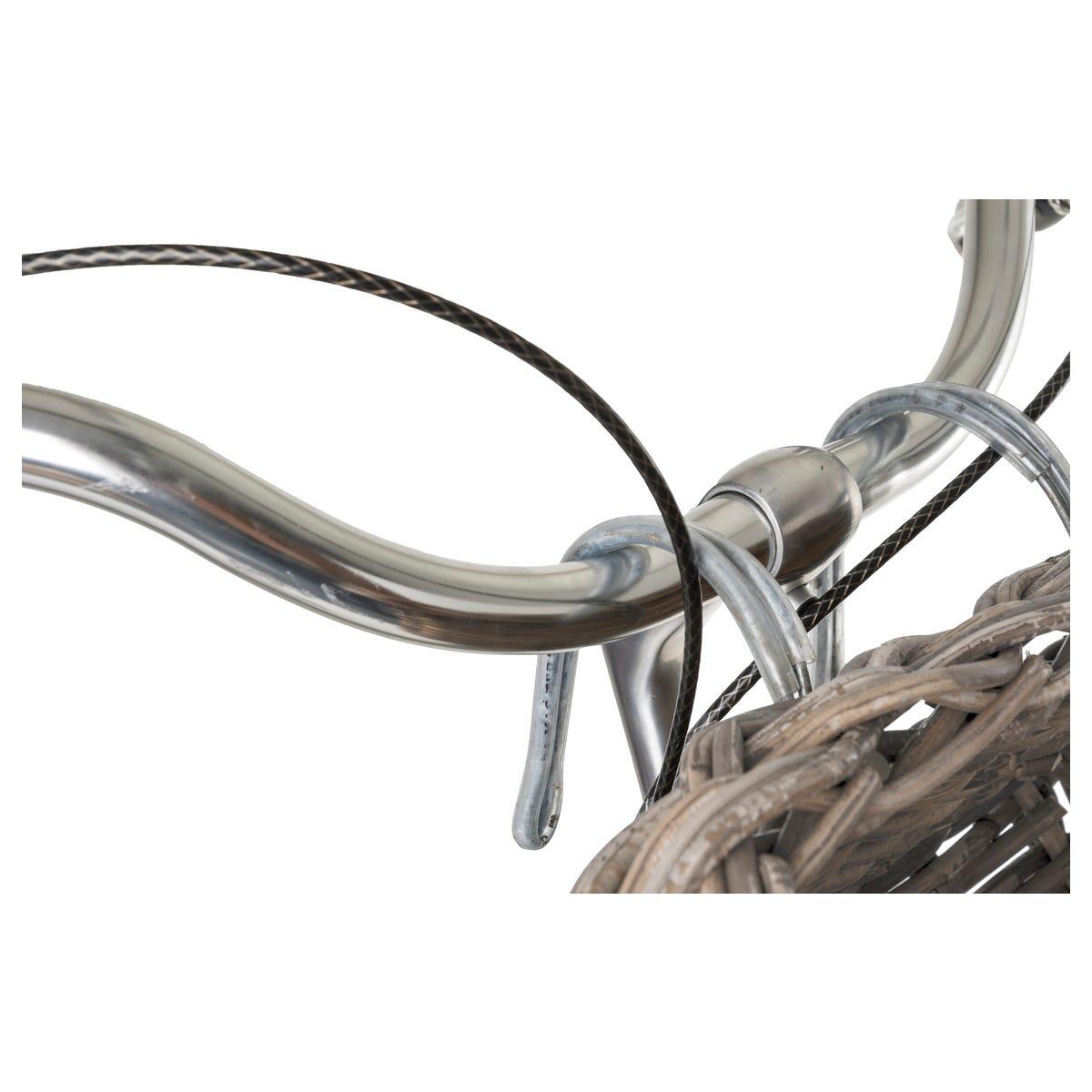 Fastrider Elif Rattan Cesta de la bicicleta 3/5
