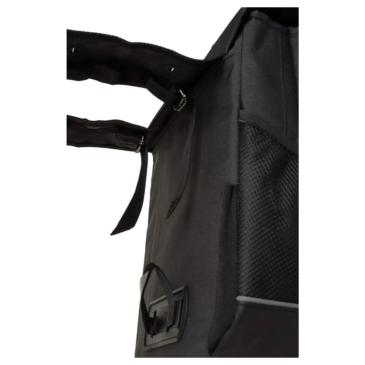 Sacoche double de vélo Pendler imperméable réfléchissante gris 2/4