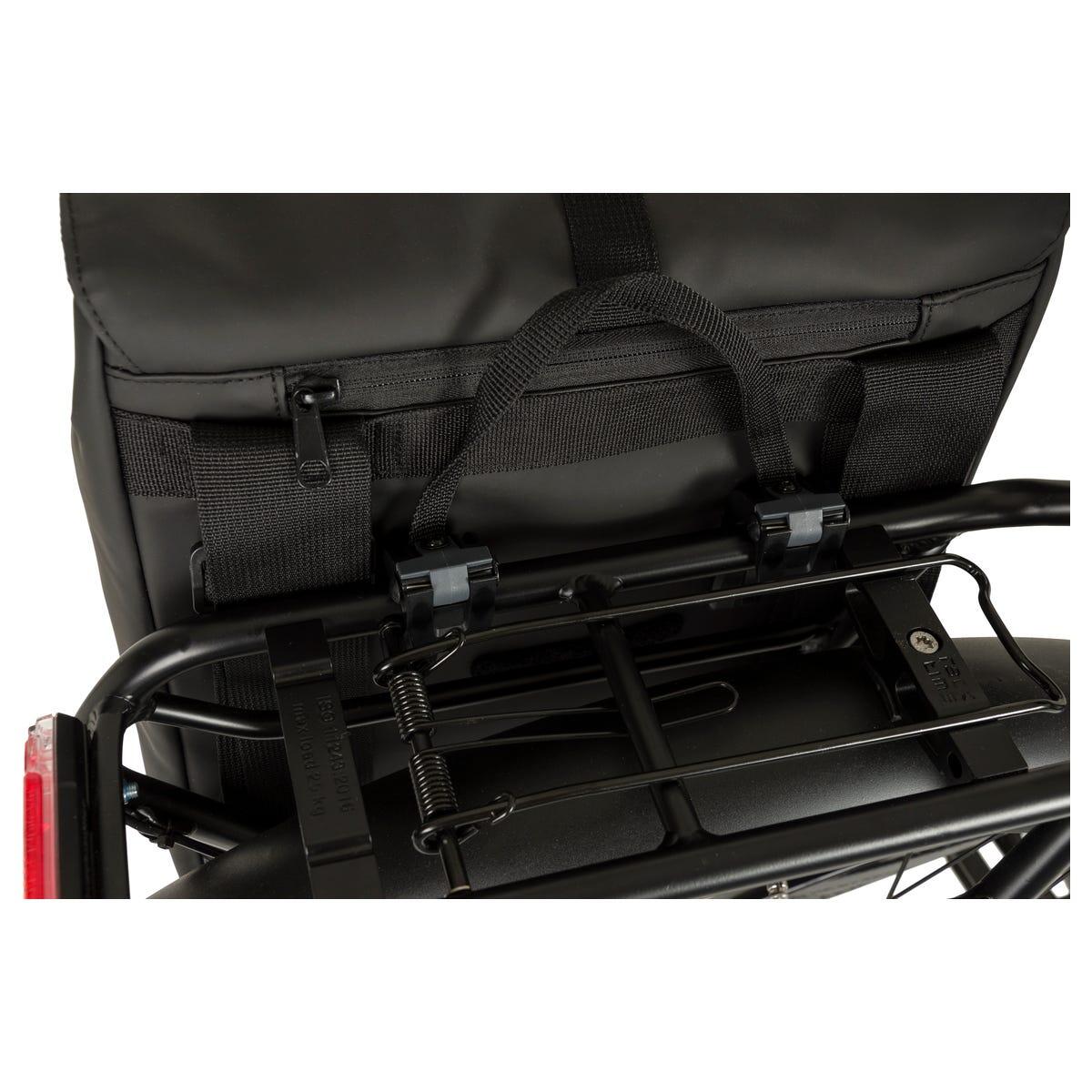 Fastrider JAXX II Enkel Fietstas/RUGZAK Trend Zwart CG 3/7