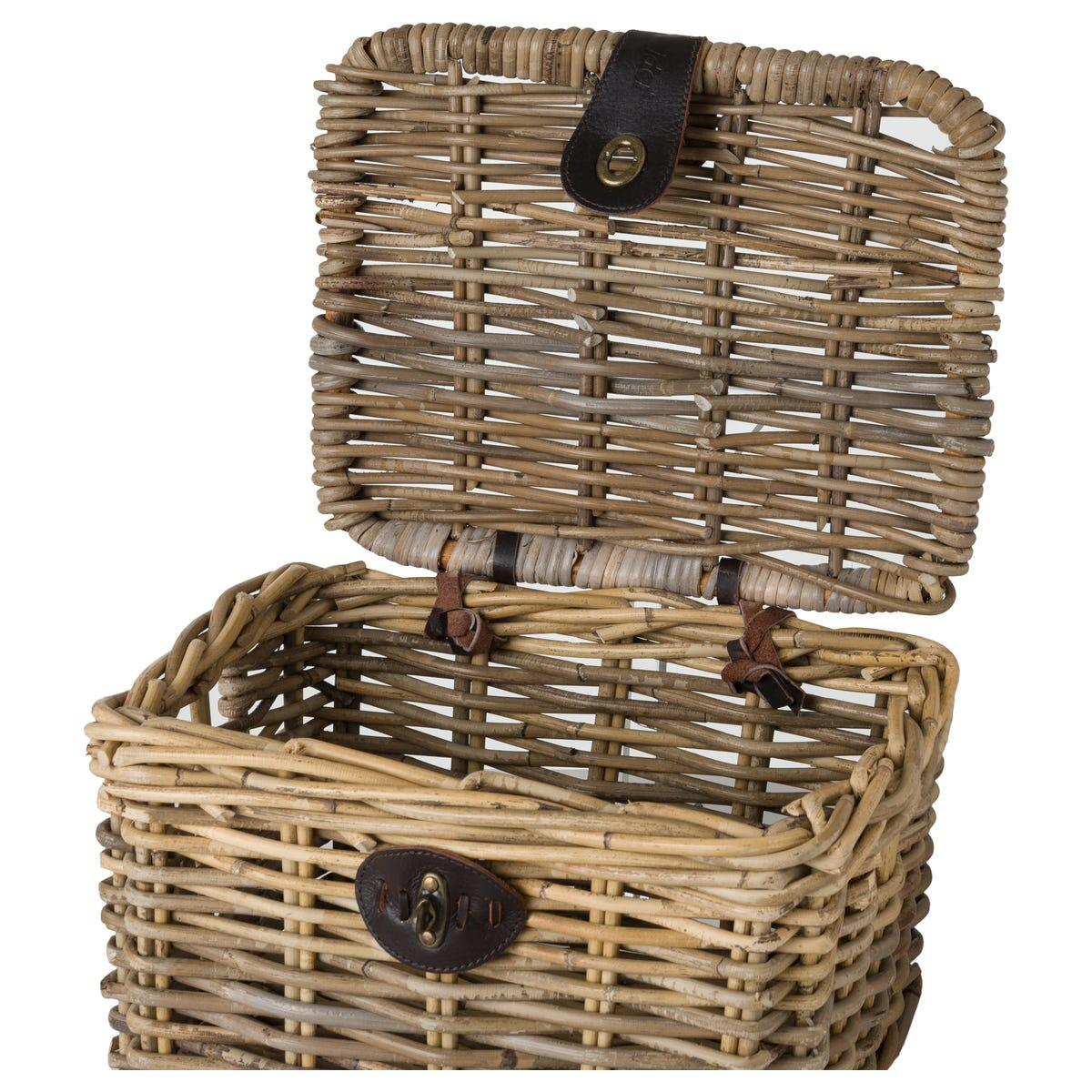 Fastrider SERA Mand Rotan SMALL Naturel MET KLEP 6/7